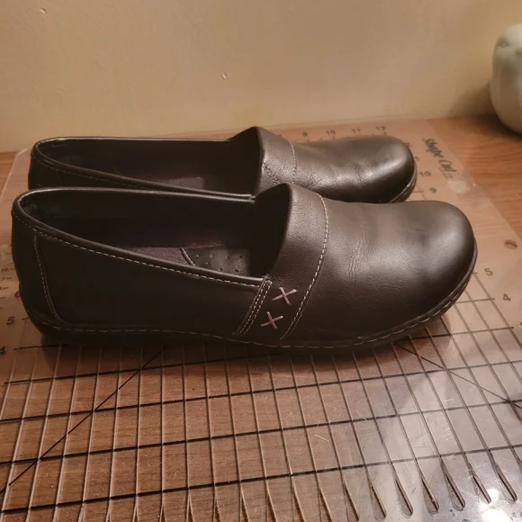 B.o.c. Born Concept Black Comfort Shoes White Stiching Relaxation | Sz 11m - Picture 4 of 9